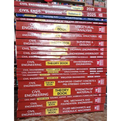 Civil Engineering Classroom Study Package Original Books - 2025: for ESE, GATE & PSUs (Theory &Workbok Set of Books-20 Made Easy)